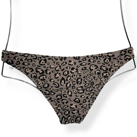 Shade & Shore Animal Print Bikini Bottom - Picture 2 of 3